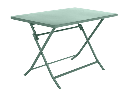 Table de jardin rectangle Greensboro 110 x 70 cm Olive - Hespéride