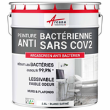 Peinture anti bactérienne, mur et plafond : Arcascreen Anti Bactérien