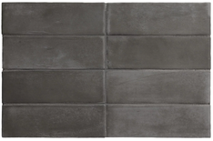 COCO BLACK HAT MATT  - Carrelage zellige  pour sol et mur en 5x15 cm noir anthracite