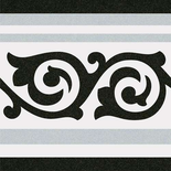 1900 GIBERT 2 BORDURE 20 x 20 cm Carrelage aspect carreaux de ciment Taille 20 x 20 cm