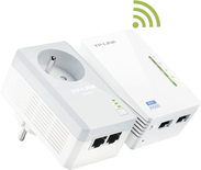 Adaptateur CPL TP-Link TL-WPA4225KIT AV 500 Mbits (pack de 2) WIFI-N + prise 1 intégrée