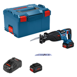 Scie sabre 18V GSA 18V-28 + 2 batteries Procore 5,5Ah + Chargeur en coffret L-BOXX - BOSCH - 06016C0003