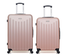 AMERICAN TRAVEL  -  Lot de 2  -  Valise grand format et valise weekend BROOKLYN