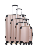 AMERICAN TRAVEL - SET DE 4 ABS BUDAPEST-M 4 Roues