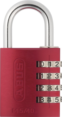 Cadenas chiffre 145 40 rouge - ABUS - 145/40 ROUGE LOCK-TA