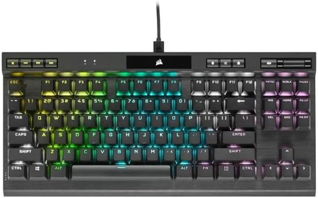 CORSAIR Clavier gamer K70 TKL RGB CS MX Red (CH-9119010-FR)