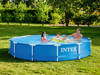 Piscine tubulaire Metal Frame ronde 3,66 x 0,76 m - Intex