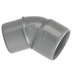 Coude PVC Mâle Femelle 45° D32 - WAVIN - 3026048