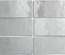 ARTISAN ALABASTER  - Faience 6,5X20 cm aspect zellige brillant gris