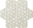 TERRACRETA Cesello Argilla - carrelage hexagonal 25x21,6 cm aspect carreaux de ciment