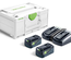 Set énergie SYS 18V 2 batteries 5Ah + chargeur rapide + coffret SYSTAINER SYS3 - FESTOOL - 577707