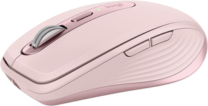 Souris sans fil - Logitech - MX Anywhere 3 - Ergonomique - Bluetooth - USB - Rose