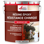 Peinture résine epoxy résistant hydrocarbures et essence - REVEPOXY HRC-10 kg Gris Clair-ARCANE INDUSTRIES