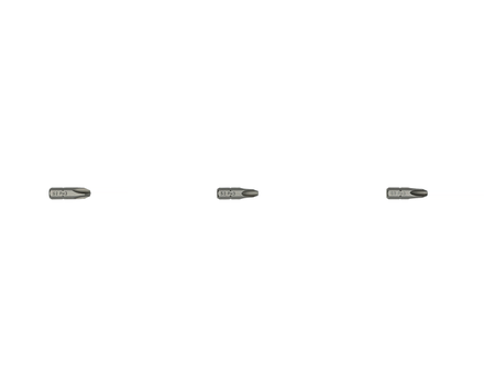 Carte de 3 embouts cruciformes PH3 longueur 25 mm - HANGER - 133013