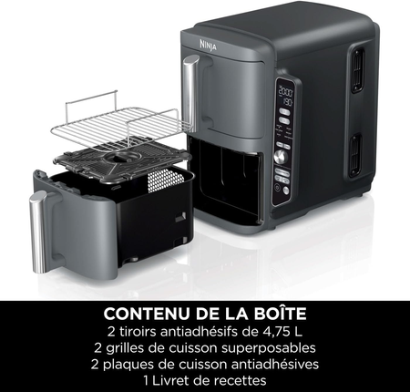 Pack complet Ninja Barbecue électrique OG701EU + Friteuse XL SL400EU + Creami deluxe 10en 1 NC501EU