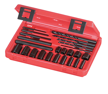 Coffret d'extracteur pour vis cassées - SAM OUTILLAGE - 762-C-25