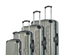 AMERICAN TRAVEL - SET DE 4 ABS BUDAPEST-M 4 Roues