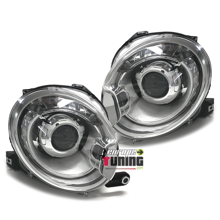 PHARES DESIGN LOOK XENON FIAT 500 (02802)