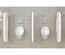 Kit fixation lavabos sur pieds dans supports creux WD HM 8X37 - FISCHER - 26031