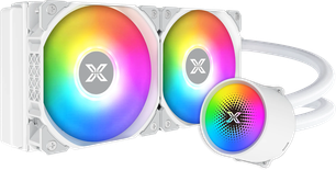 Kit Watercooling Xigmatek Liquid Killer X RGB - 240mm (Blanc)