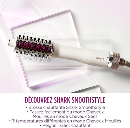 Brosse chauffante Shark Smooth style