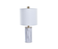 Lampe de bureau DKD Home Decor Doré Blanc 220 V 50 W Moderne (23 x 23 x 47 cm)