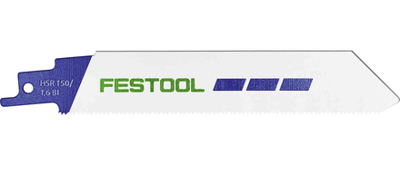 Lame de scie sabre METAL STEEL/STAINLESS STEEL HSR 150/1,6 BI/5 - FESTOOL - 577489