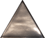 3LATI BRONZO - 13,2x11,4 CM - Faïence triangulaire zellige bronze métallique