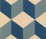 1900 GÜELL 1 20 x 20 cm Carrelage motif cube Aspect carreaux de ciment