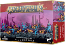 Warhammer AoS & 40k - Chaos Daemons Horreurs Bleu et Horreurs Brimstone de Tzeentch