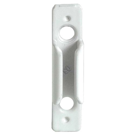 Gâche de verrouillage blanc PVC hauteur 120mm largeur 530mm - FERCO - E-13880-03-0-7