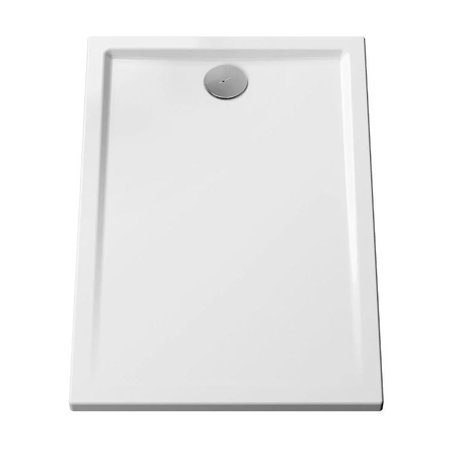 Receveur ultra-plat à poser ou à encastrer PMR CASCADE 120x80x4 - VITRA - 5764L003M0695