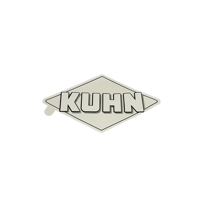 Logo Kuhn 207 blanc/transparent réf. k9500070 - Kuhn