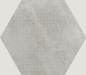 URBAN HEXA MELANGE SILVER - Carrelage 29,2 x 25,4 cm Patchwork Hexagonal aspect béton Gris Taille 29,2 x 25,4 cm