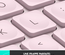 Clavier sans fil Logitech - MX Keys Mini - ROSE - Compact, Bluetooth, rétroéclairé pour MAC, iOS, Windows, Linux, Android