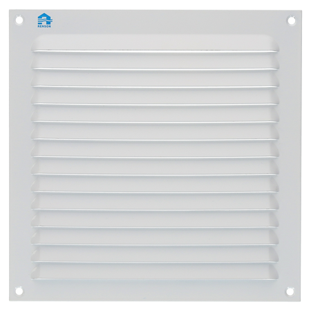 Grille à persienne 436 200x200mm époxy blanc NR RAL 9010 - RENSON - 42002006