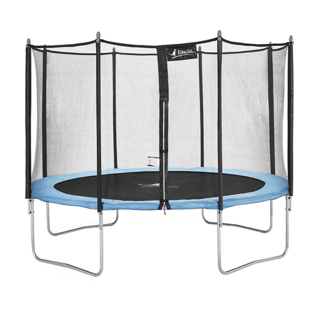 Kangui - Trampoline de jardin 366 cm + filet de sécurité | Normes EU | Montage facile