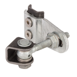 Paire de charnière à 180° avec réglage quadridimensionnel 130mm M20 - LOCINOX - P00013026