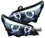 PHARES CCFL NOIRS ANGEL DEVIL EYES FEUX LED BMW SERIE 5 E60 & E61 PH 1 (03192)