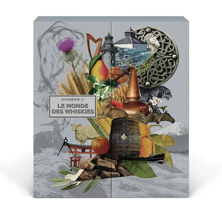 Calendrier de l'avent Le Monde des Whiskies Coffret 24 x 2cl Foundations