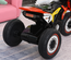 Tricycle enfants moto cross effets musicaux et lumineux coffre rangement rouge