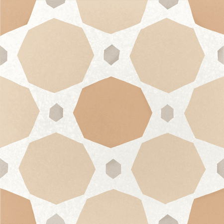 CAPRICE DECO - TOPAZ PASTEL - Carrelage 20x20 cm aspect carreaux de ciment bulles pastel