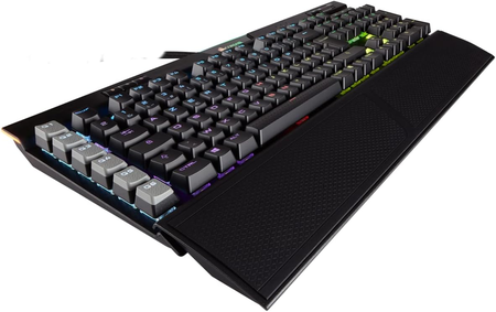 CORSAIR - Clavier Gaming K95 RGB - Mécanique - Rétroéclairage RGB - Platinum Cherry MX Brown - AZERTY - (CH-9127012-FR)