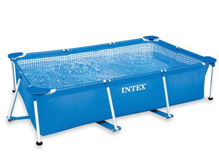 Piscine tubulaire rectangulaire 2,60 x 1,60 x 0,65 m - Intex