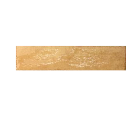 TRIBECA POLLEN - Carrelage style ancien nuancée 6x24,6 cm jaune moutarde pastel brillant