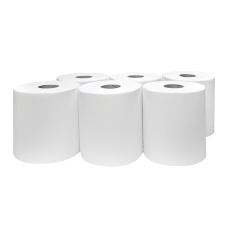 Bobines pure ouate blanc 2 plis 20x38cm colis de 12 - N227.05L