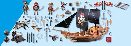Playmobil Pirates - Bateau Pirates 71530