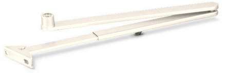 Bras compas pour série TS 2000 et TS 4000 finition blanc RAL9016 - GEZE - 102 423