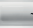 Baignoire D-CODE 170x70 blanc écoulement latéral avec pieds - DURAVIT - 700105000000000