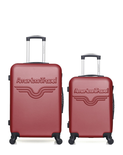 AMERICAN TRAVEL - Lot de 2 - Valises weekend et cabine CHELSEA